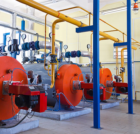 Industrial-gas-boiler-room